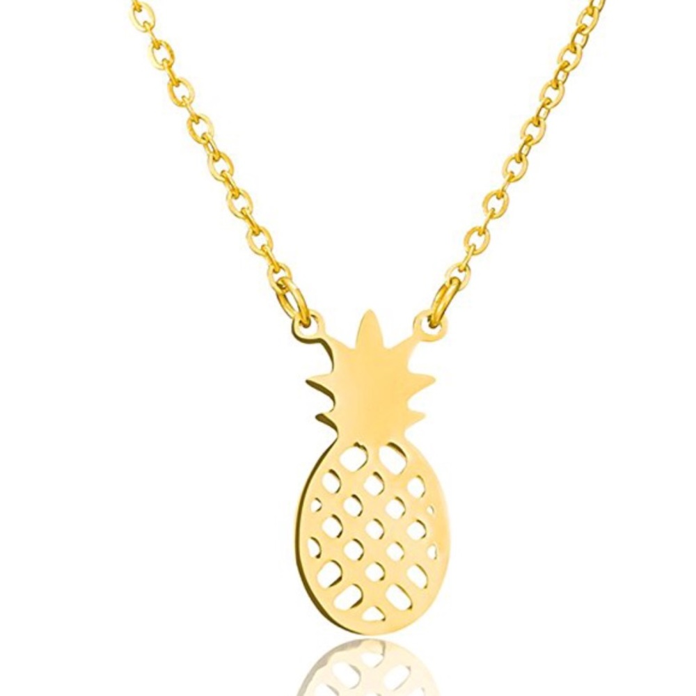 Gold Pineapple Necklace